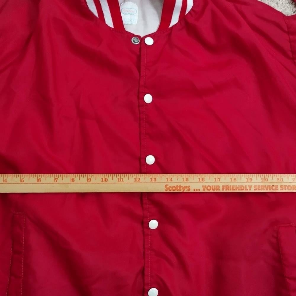 Vtg Truckers Jacket Snap Button Up Size Large By Tamarack With Patch - Picture 11 of 13